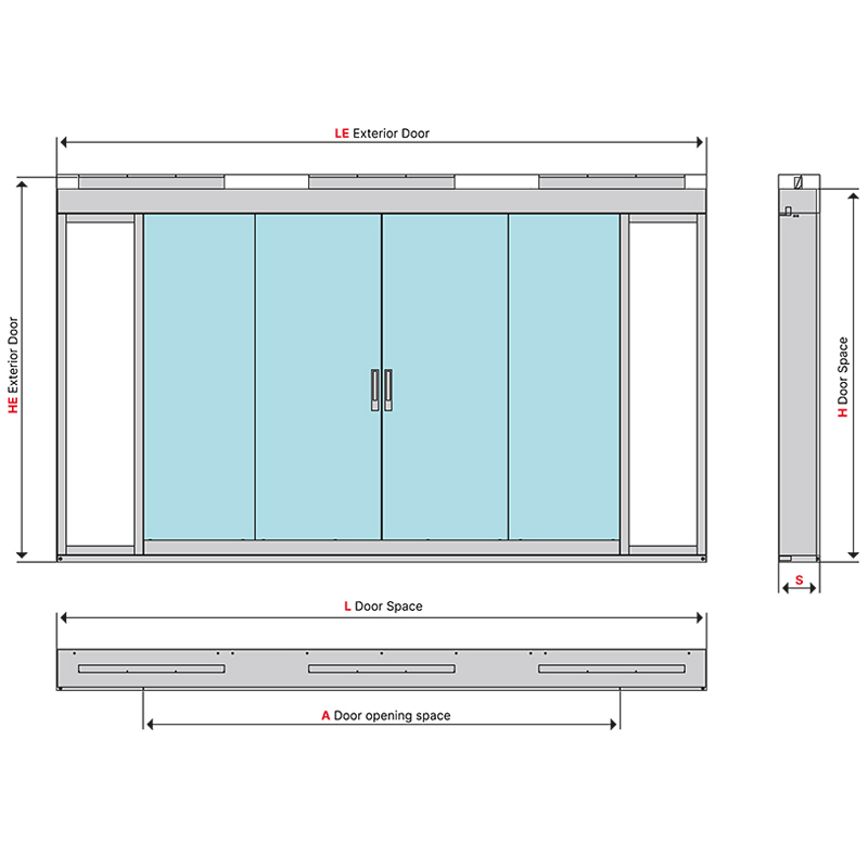 Four wings door 2060